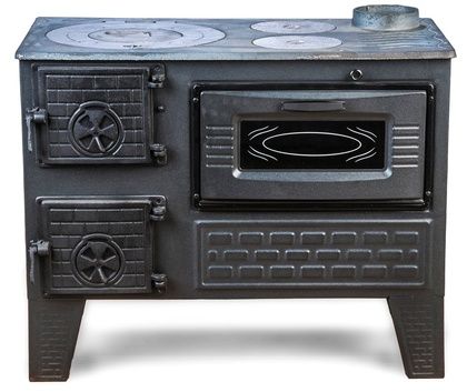 Отопительно-варочная печь МастерПечь ПВ-04 с духовым шкафом, 7,5 кВт в Тюмени