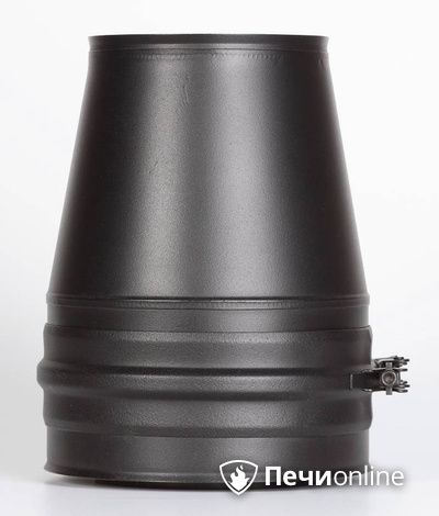 Комплектующие дымохода Schiedel Конус д.150 PM25 (Черный) Permetr в Тюмени