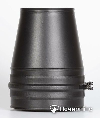 Комплектующие дымохода Schiedel Конус д250 PM25 (Черный) Permetr в Тюмени