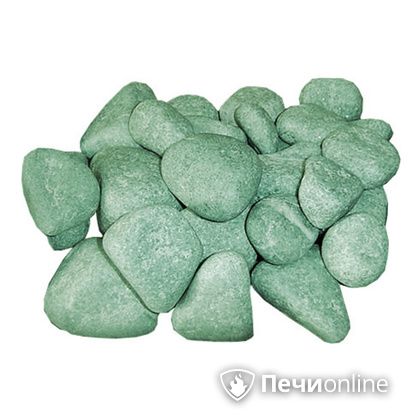 Камни для бани Банный камень Жадеит шлифованный 10 кг. в Тюмени
