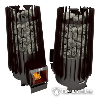 Дровяная печь-каменка GrillD Cometa Vega 180 long Pro в Тюмени