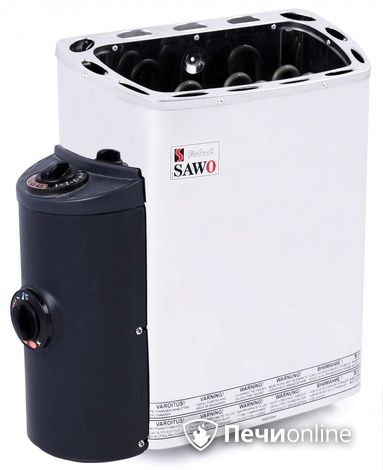 Электрокаменка для сауны Sawo Mini MN-30NB-Z со встроенным пультом управления в Тюмени