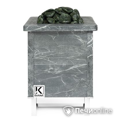 Электрическая печь Karina Quadro 4,5 кВт Талькохлорит в Тюмени