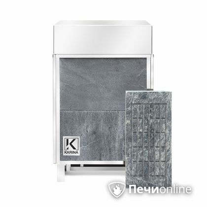 Электрическая печь Karina Elite 10 кВт Талькохлорит в Тюмени