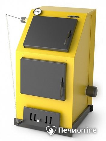 Твердотопливный котел TMF Оптимус Электро 20кВт АРТ ТЭН 6кВт желтый в Тюмени