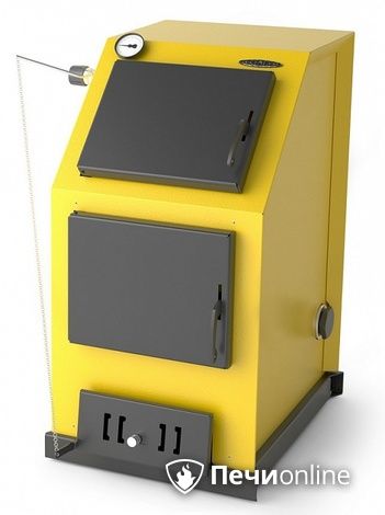 Твердотопливный котел TMF Оптимус Автоматик 25кВт АРТ под ТЭН желтый в Тюмени