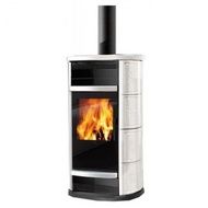 Печь-камин Edilkamin Big V Ceramica Bianco Panna