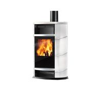 Печь-камин Edilkamin Vip V Ceramica Bianco Panna