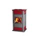 Печь-камин Edilkamin Warm CS Base Rosso с Теплообменником